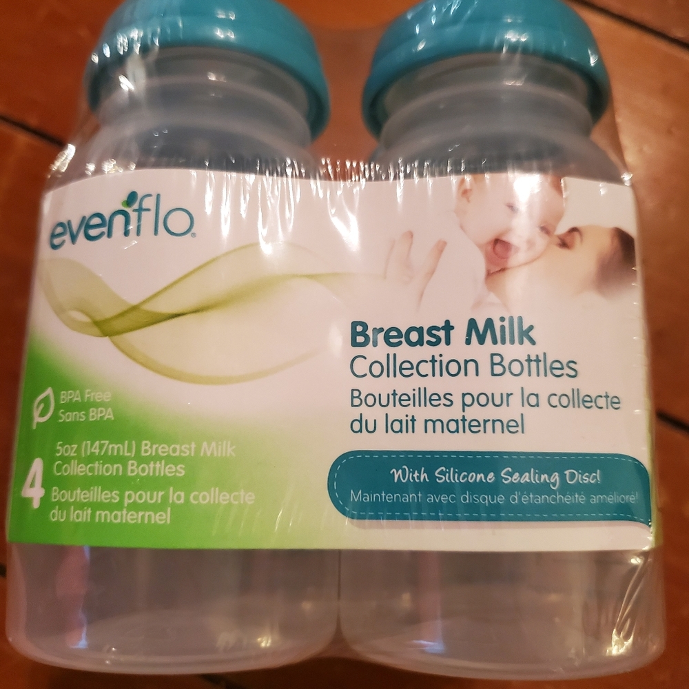 Milk collection bottles